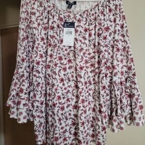 Chaps ladies peasant blouse